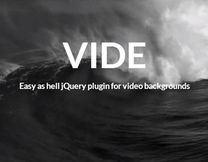 Gắn video background cho website của bạn với jQuery Vide